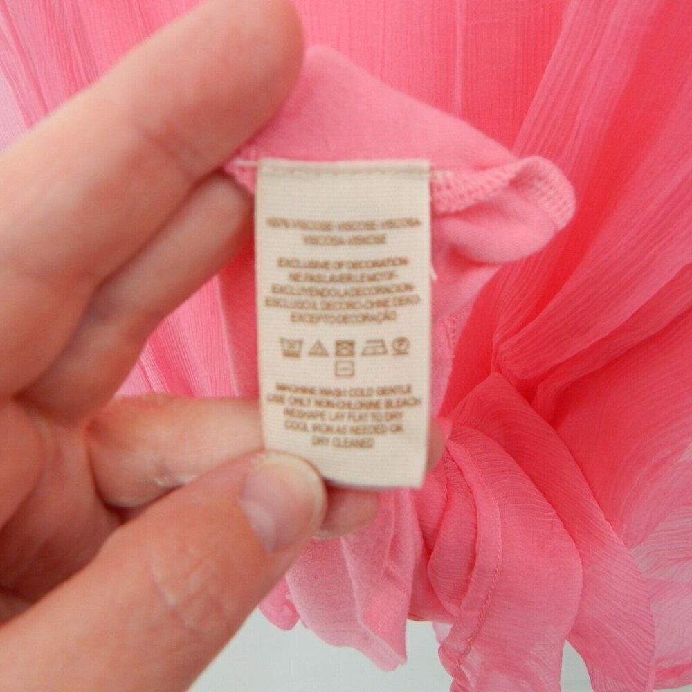 Free People Pink Sheer Embroidered Mini Dress - Picture 7 of 7